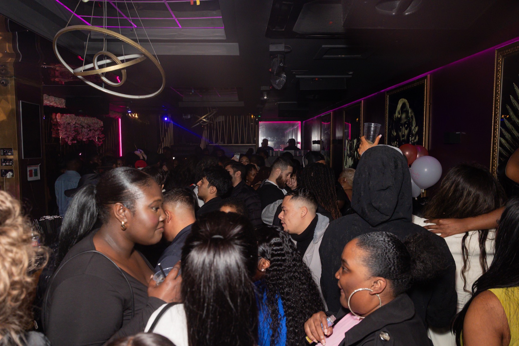 A busy live event in a London venue